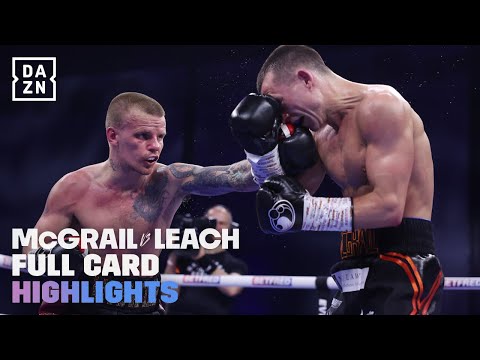 Full card highlights | peter mcgrail vs. Marc leach