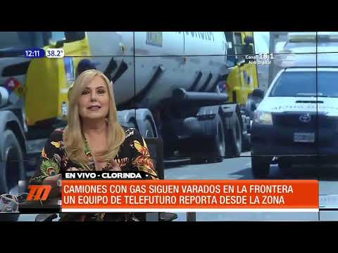 Camionero varado en Argentina se descompensó