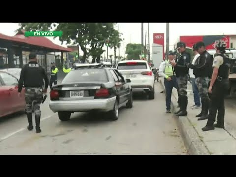 Realizan operativo policial en Guayaquil