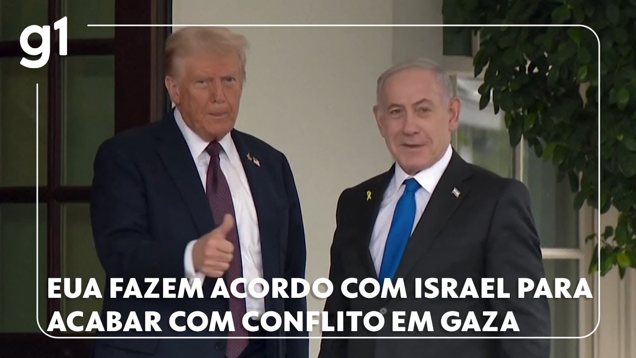 Governo dos EUA faz acordo com Israel para encerrar o conflito em Gaza