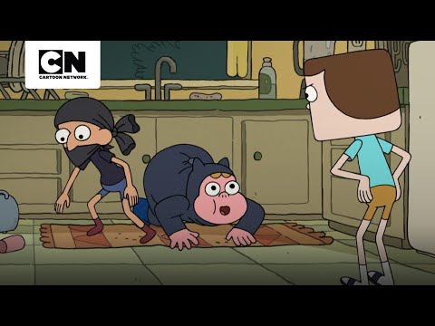 JEFF Y UN PLAN PARA SACAR LAS LOMBRICES DE SU CASA | CLARENCE | CARTOON NETWORK