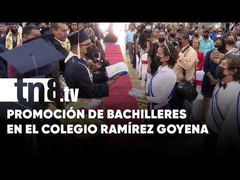 Instituto Ramírez Goyena realiza promoción de Bachilleres 2022 - Nicaragua