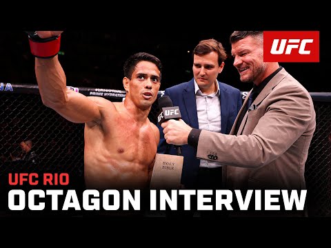 Jafel Filho Octagon Interview | UFC Rio
