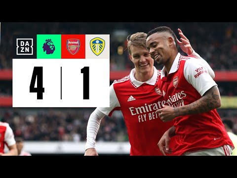 Arsenal vs Leeds (4-1) | Resumen y goles | Highlights Premier League