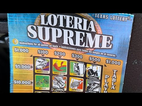 Mucho dinero LOTERIA SUPREME & MEGA BUCKS big wins video 1 de 2