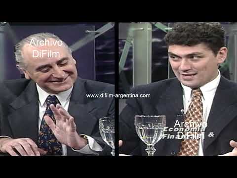 Jorge Remes Lenicov reforma tributaria - laboral - baja de impuestos 1998