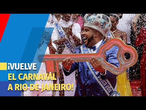 Rey Momo recibe las llaves de Río y da inicio al carnaval más famoso del mundo