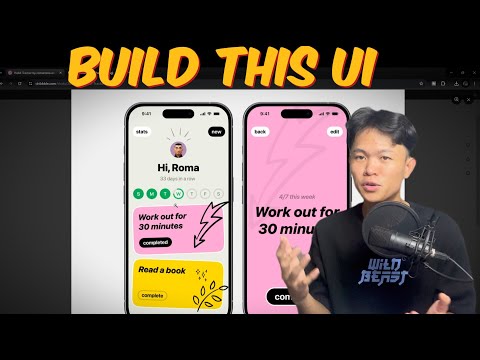 Build UI | Habit Game ep2