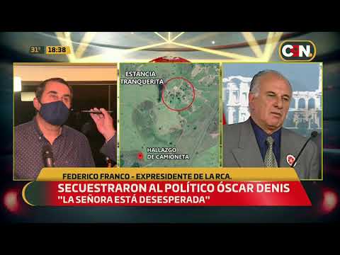 Secuestro de Óscar Denis: 'Evidentemente es una reacción de los criminales'