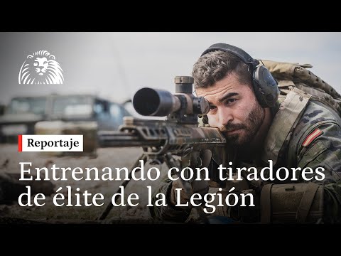 Así entrenan los tiradores de élite de la Legión Española