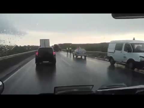 Страшная авария Газель Фура 5 07 2016 Россия Трасса Томск