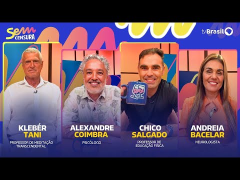 SEM CENSURA RECEBE CHICO SALGADO, ALEXANDRE COIMBRA, KLEBÉR TANI E ANDREIA BACELAR