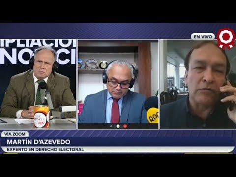 Martín D'Azevedo: JNE tiene pendiente revisar casos de nulidad en 18 actas por cuestiones de fondo