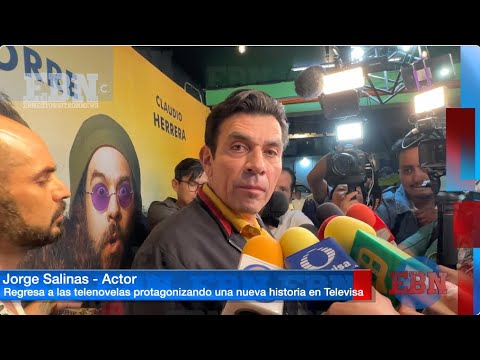 JORGE SALINAS REGRESA A LA TELEVISIÓN  deja los villanos atrás en la nueva telenovela de TELEVISA