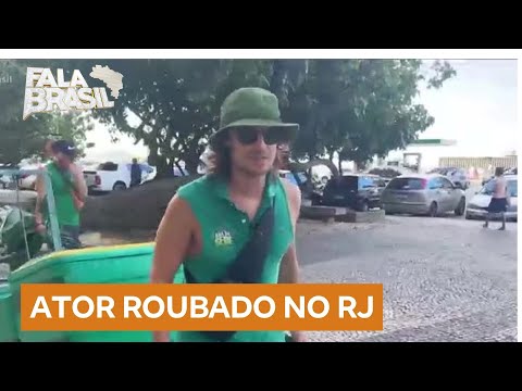 Ator Daniel Erthal tem carrinho de bebidas furtado no Rio