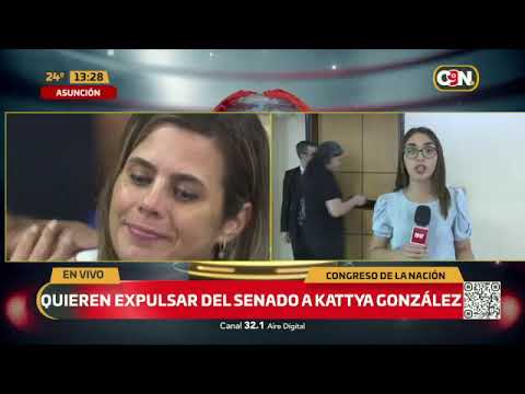 Presentaron el pedido de pérdida de investidura a Kattya González