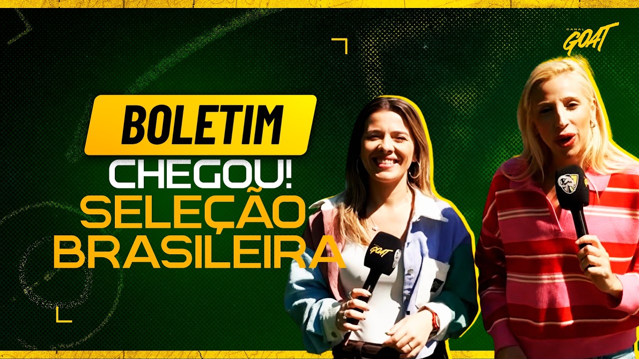 O BRASIL CHEGOU! BOLETIM DA SELEÇÃO BRASILEIRA NOS ESTADOS UNIDOS