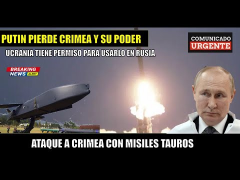 Ucrania se prepara para lanzar misilies TAUROS a la CRIMEA ocupada RUSIA en ALERTA MAXIMA