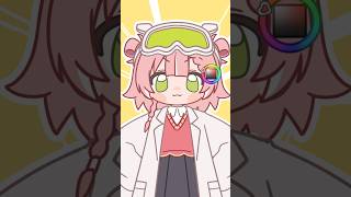 虹深°ぬふ新衣装ティザーPV🧪✨#shorts #animation #illustration #ティザーpv