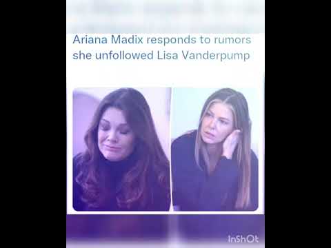 Ariana Madix responds to rumors she unfollowed Lisa Vanderpump