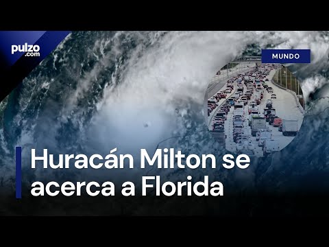 Así se ve el huracán Milton desde el espacio antes de su llegada a Florida, Estados Unidos | Pulzo