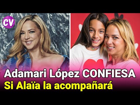 Adamari López CONFIESA si Alaïa la ACOMPAÑARÁ a Premio Lo Nuestro