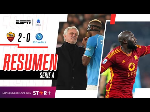 ¡GOLAZOS, EXPULSIONES Y FESTEJO DE LA LOBA ANTE LOS NAPOLITANOS! | Roma 2-0 Napoli | RESUMEN