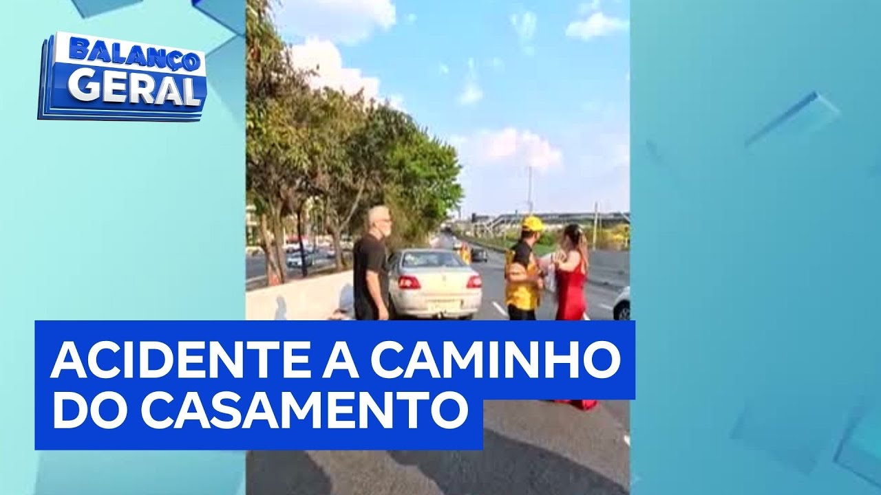 Mulher sofre acidente a caminho do casamento da mãe ela precisava entregar o vestido da noiva