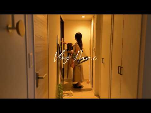 雨の夜｜雷が鳴る夜に急いで帰宅して梅雨明けを待つ1人暮らしの週末のルーティン Night Routine in Japan VLOG