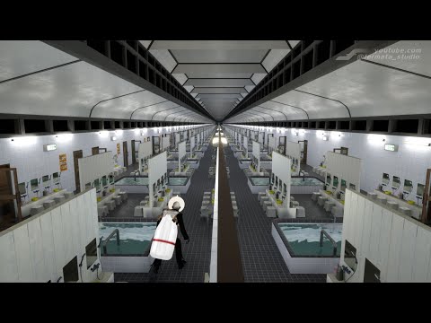 10,000㎡の幽霊銭湯で迷子になった　The Bathrooms: I Got Lost in a 100,000 Sq Ft Haunted Sento