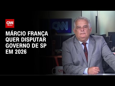 ​Márcio França aguarda aval de Lula para disputar governo de SP em 2026 | AGORA CNN