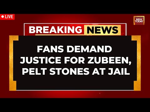 Zubeen Garg Death Case LIVE NEWS | Zubeen's Fans Assemble Outside Assam Jail, Violence Erupts