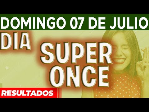 Resultado del sorteo Super Once Dia del Domingo 7 de Julio del 2024.