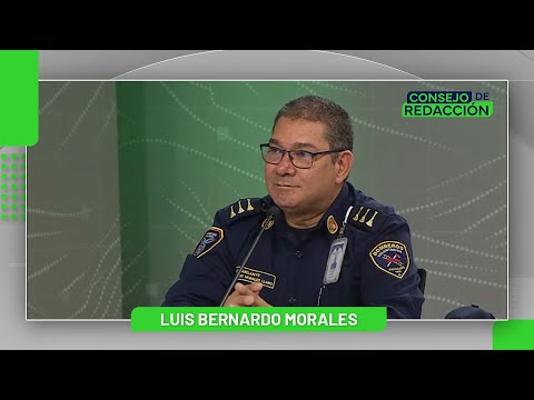 Entrevista con Luis Bernardo Morales, comandante Cuerpo de Bomberos de Envigado