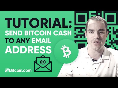 Send Bitcoin Cash to any Email Address