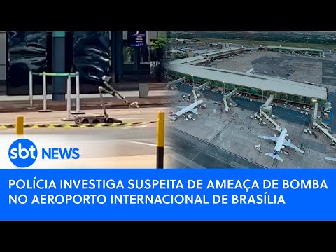 Polícia investiga suspeita de ameaça de bomba no Aeroporto Internacional de Brasília