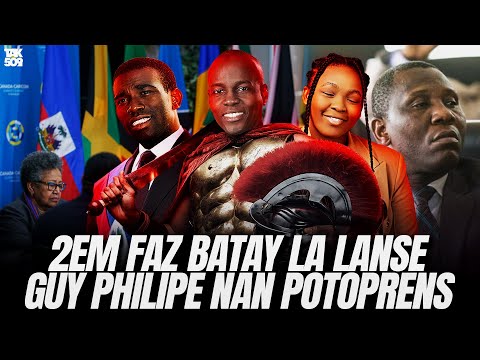 Video…Gen batay…gen lagè…Guy Philipe mete Pyel atè…li tou pre palè nasyonal /Fouco