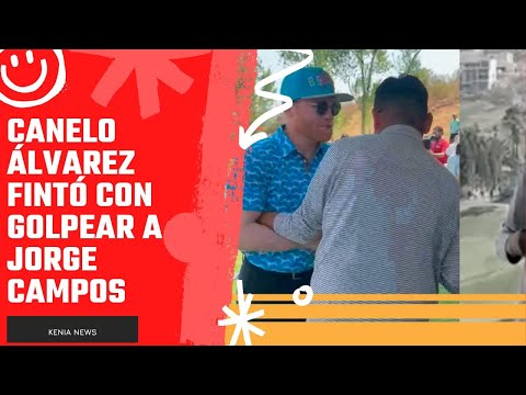 Canelo Álvarez fintó con golpear a Jorge Campos