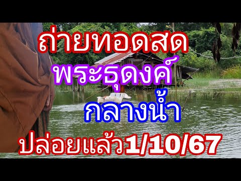 ถ่ายทอดสดพระธุดงค์กลางน้ำปล่อย