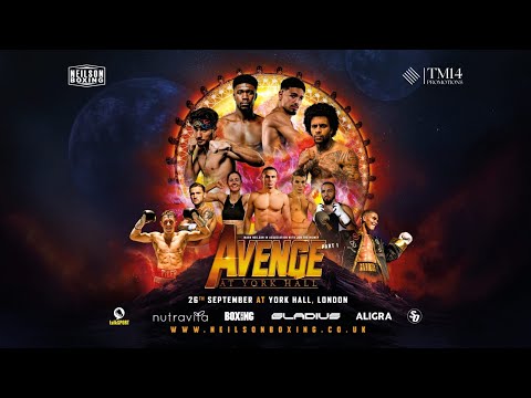 LIVE & FREE BOXING! Lerrone Richards & Jordan Flynn in action | Neilson Boxing x TM14 promotions