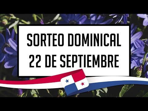 Resultados Lotería de Panamá Domingo 22 de Septiembre de 2024 - Lotería nacional de Panamá de hoy