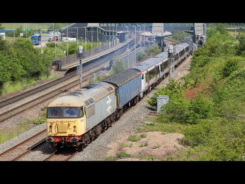 *Class 37, 47, 56* Trains at East Midlands Parkway (07/06/22)