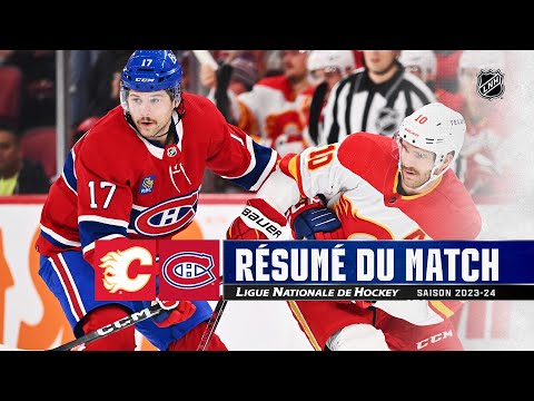 Flames vs Canadiens 14/11 | Faits saillants