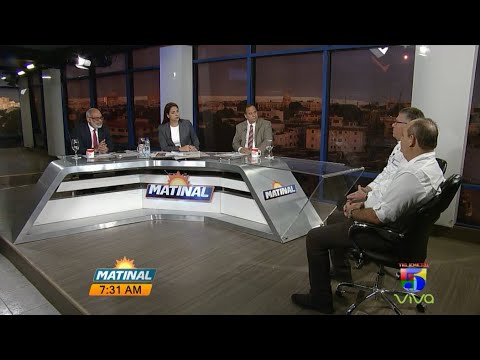 Eric Rivero Asesor Agropecuario y Geovanny Molina director de ganadería - Matinal