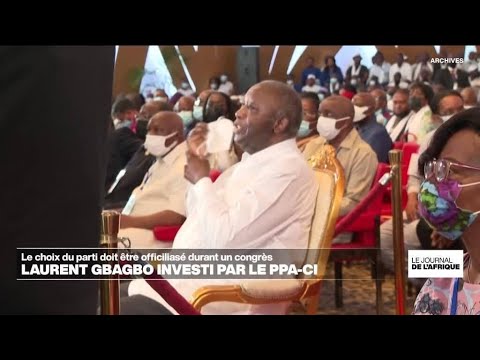 Laurent Gbagbo investi par son parti le PPA-Ci pour la présidentielle de 2025 • FRANCE 24