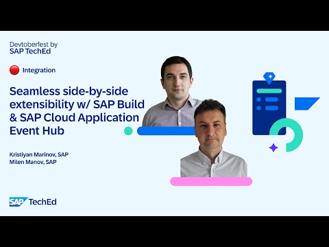 🔴 Seamless side-by-side extensibility with SAP Build and SAP Cloud Application Event Hub