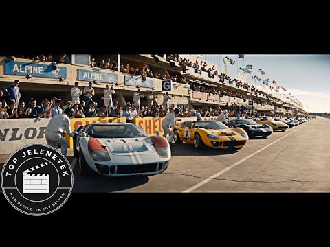 A rajt | Le mans-i 24 órás verseny | Ford vs Ferrari 