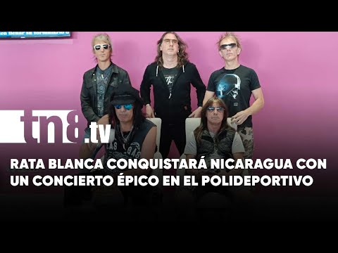 ¡Rata Blanca llega a Nicaragua para ofrecer un épico concierto esta noche!