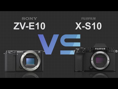 Sony ZV-E10 vs Fujifilm X-S10