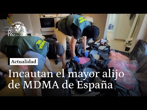 Un millón de pastillas de MDMA: incautan el mayor alijo de droga sintética en España